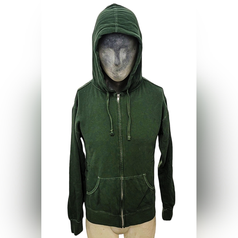 Melrose Place | Zip Up Hooded Jacket / Sweater | Size: M